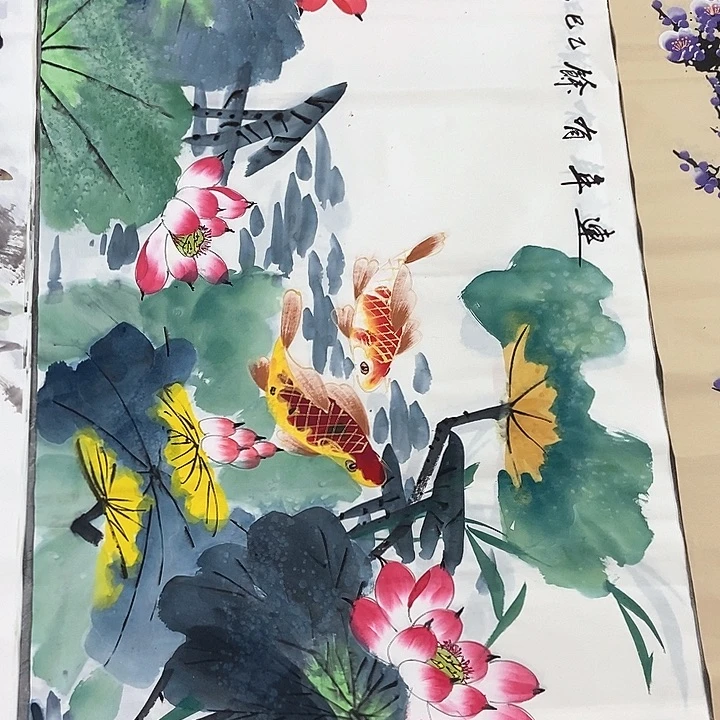 小周画廊的直播间