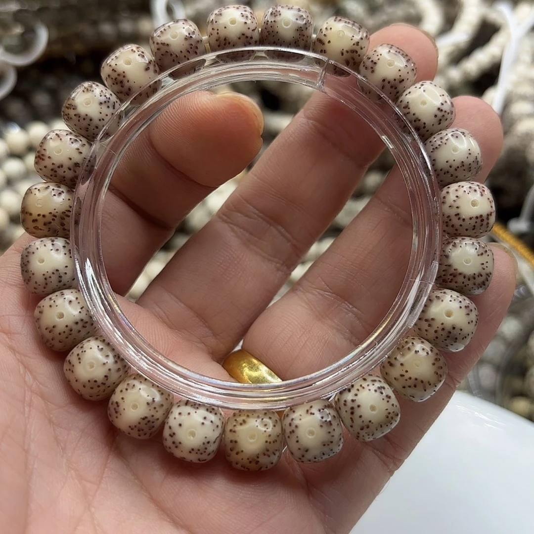*****星月菩提吊坠10粉冰果冻大留白