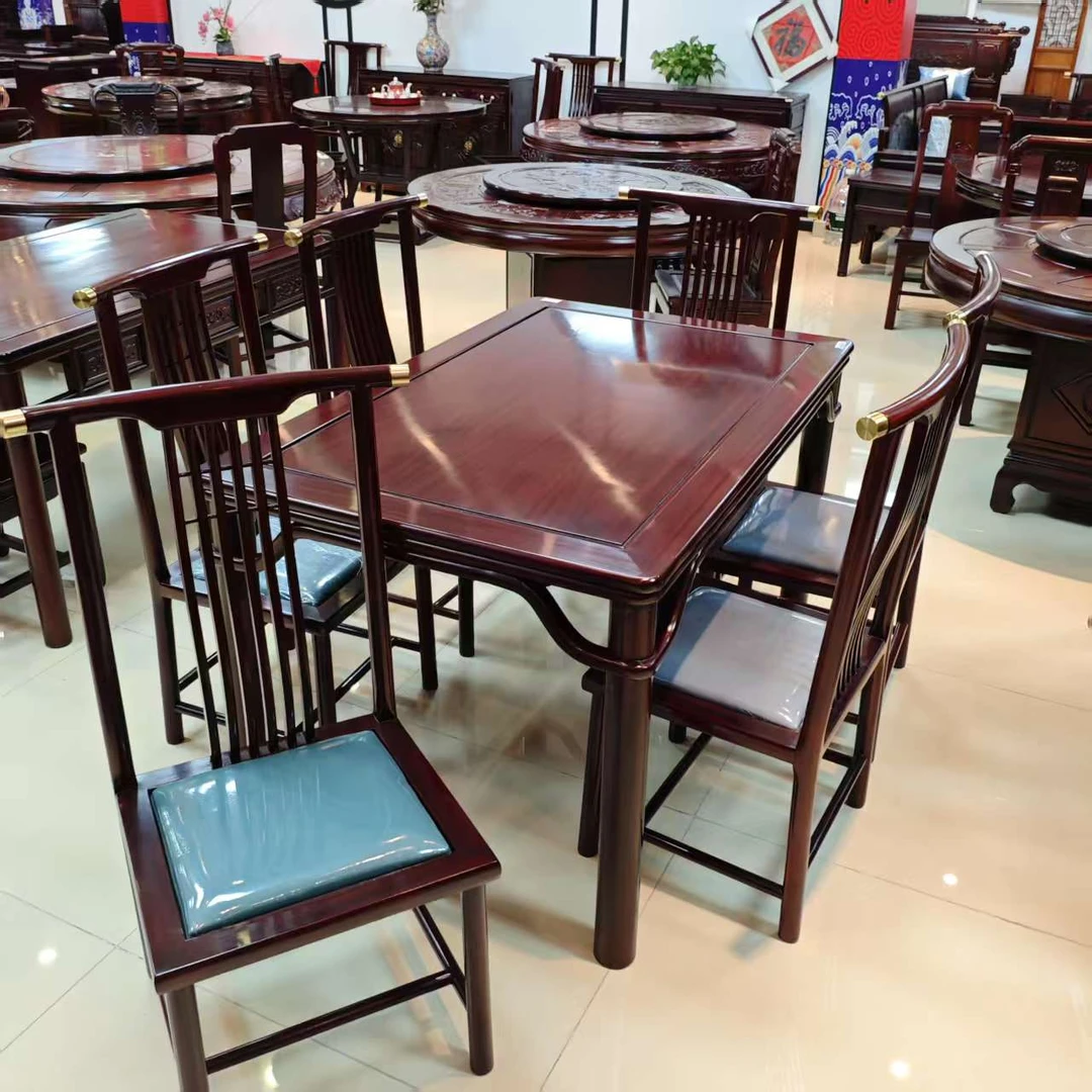 酸枝木 素面  138明式长方桌尺寸：138*88*79