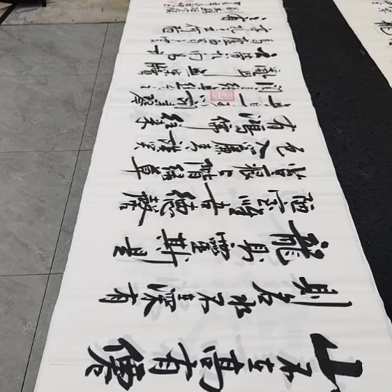 翰墨白武坤老师作品一副