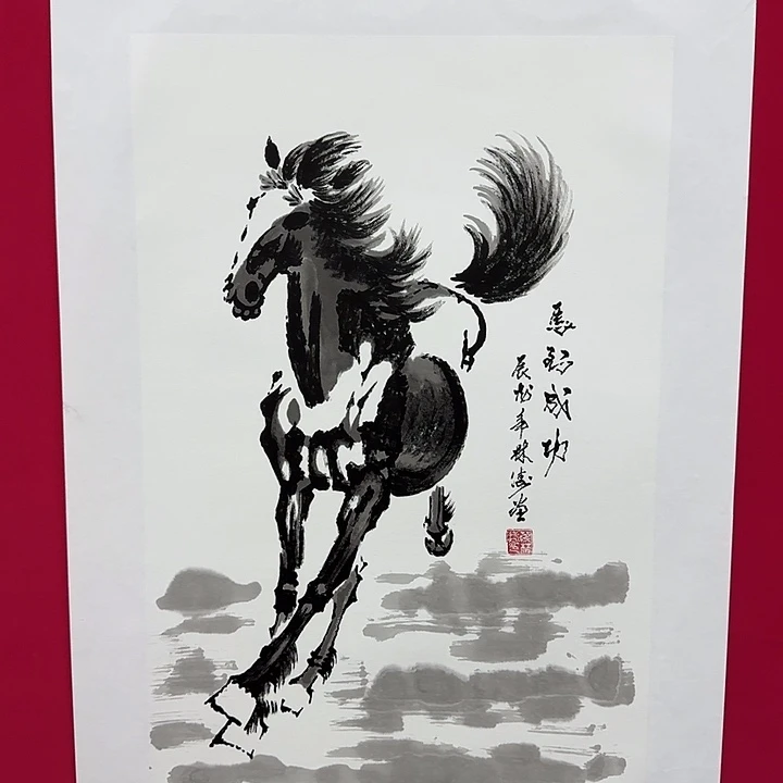 国画蒋老师3平尺精品