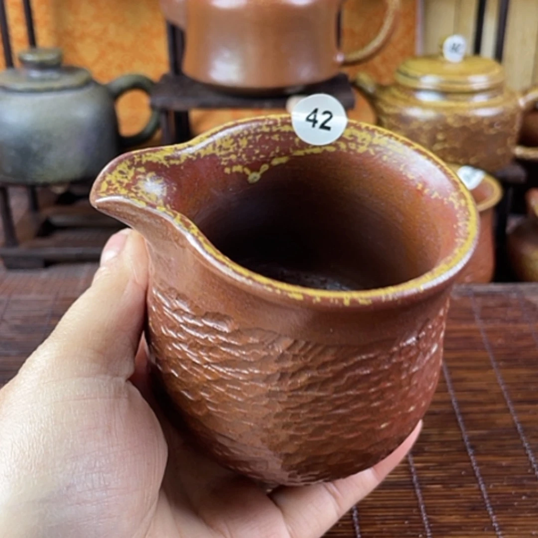 【闪购商品】（****）柴烧公道杯230毫升左右微瑕福利