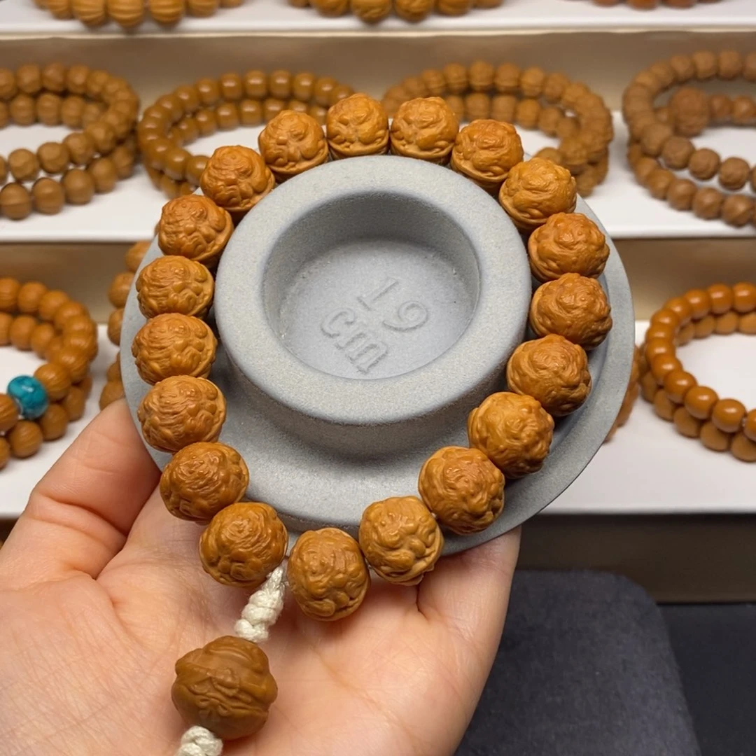 【闪购商品】猴头核桃手串蟾王手持15➕