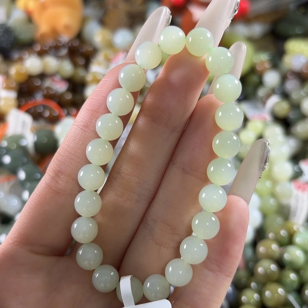 和田玉未镶嵌手链128