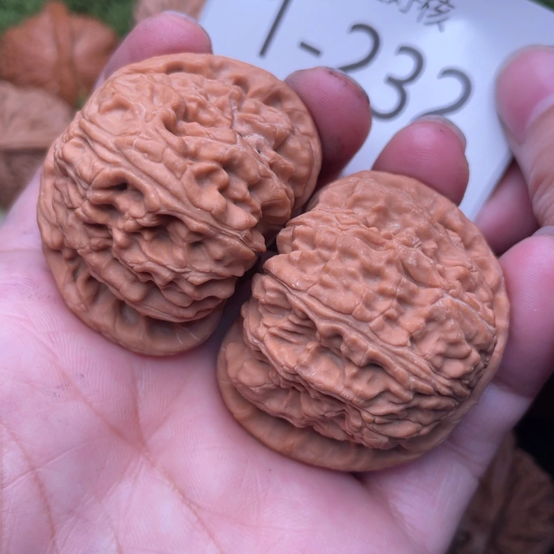 文玩核桃把件精配精白43