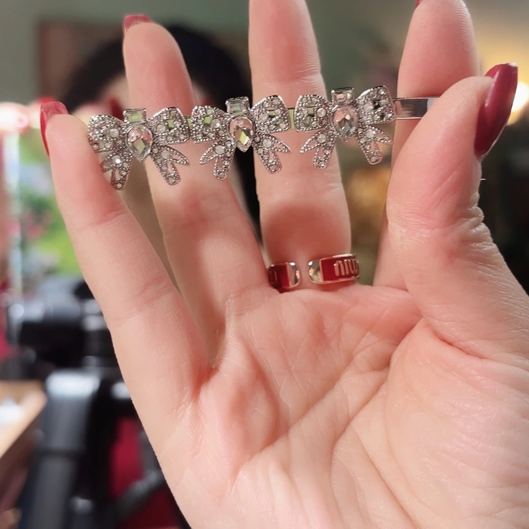 琉璃纯铜合金发夹