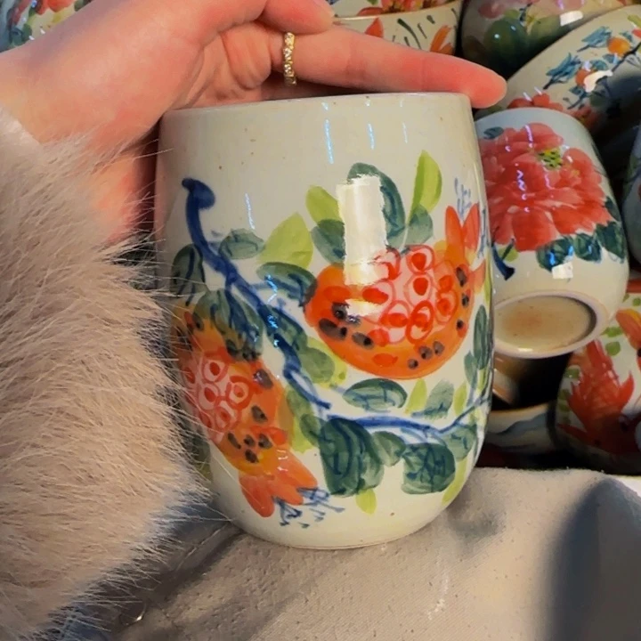 瓷片景德镇陶瓷手工手绘