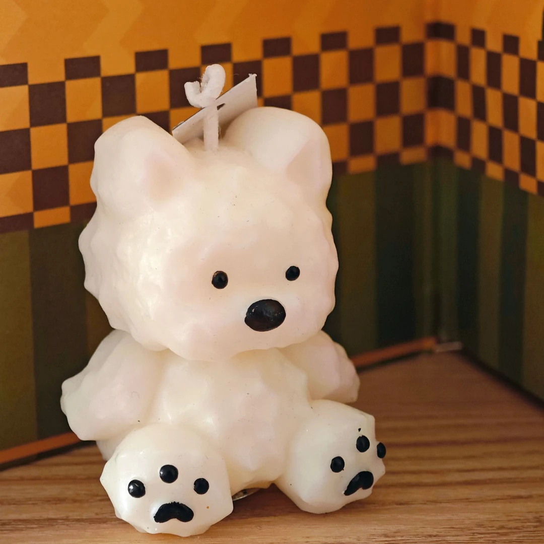 【极光意象】可爱小狗Ruby西高地香薰蜡烛居家摆件主播同款