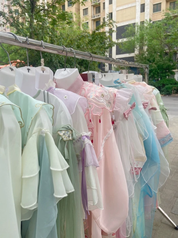 2025新款女童汉服仙气飘飘齐胸襦裙