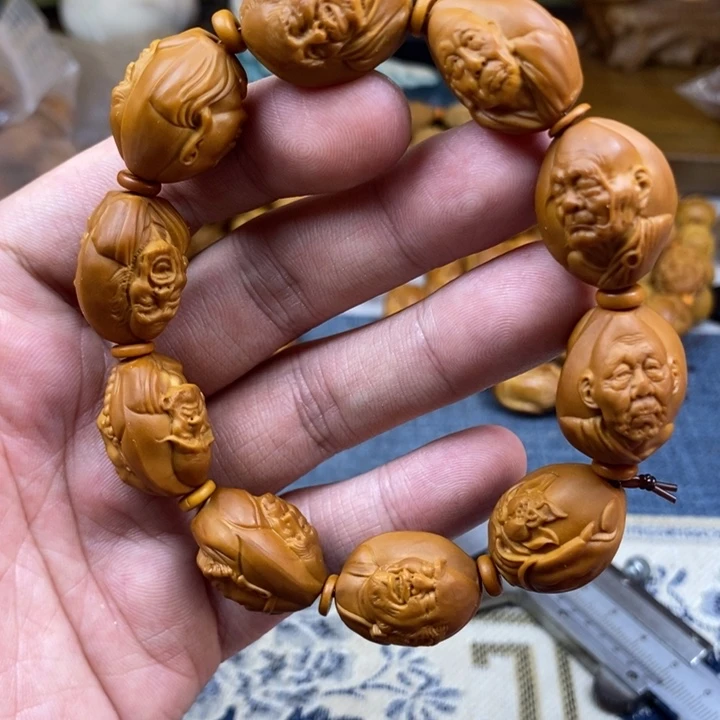 橄榄核手串/手链橄榄核雕工艺手串