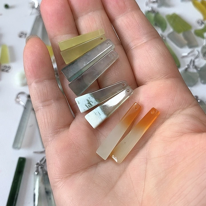 蛇纹石玉未镶嵌发簪败*郎