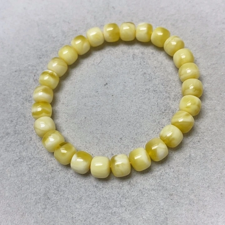 蜜蜡未镶嵌裸石串