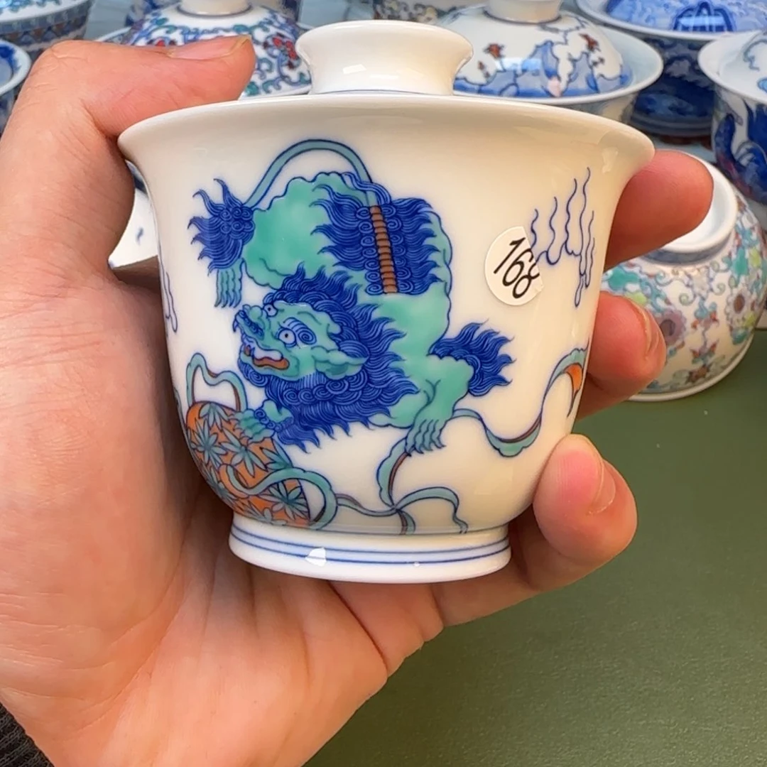 景德镇手工手绘茶具168