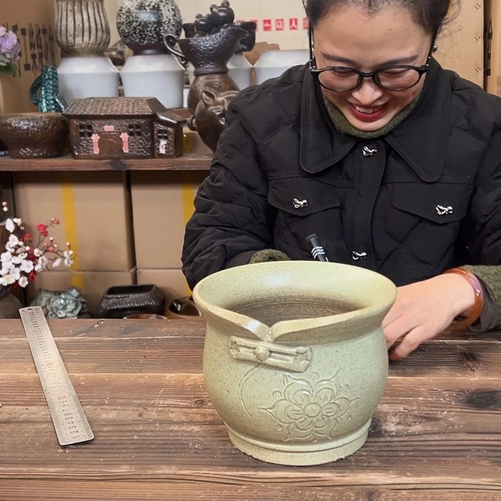 紫砂花盆色差瑕疵268888888888