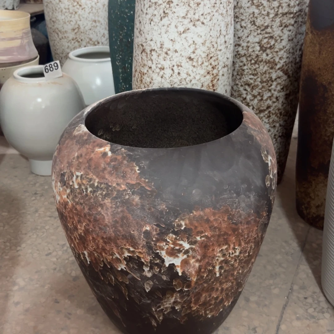 高度40口23无孔瓷器
