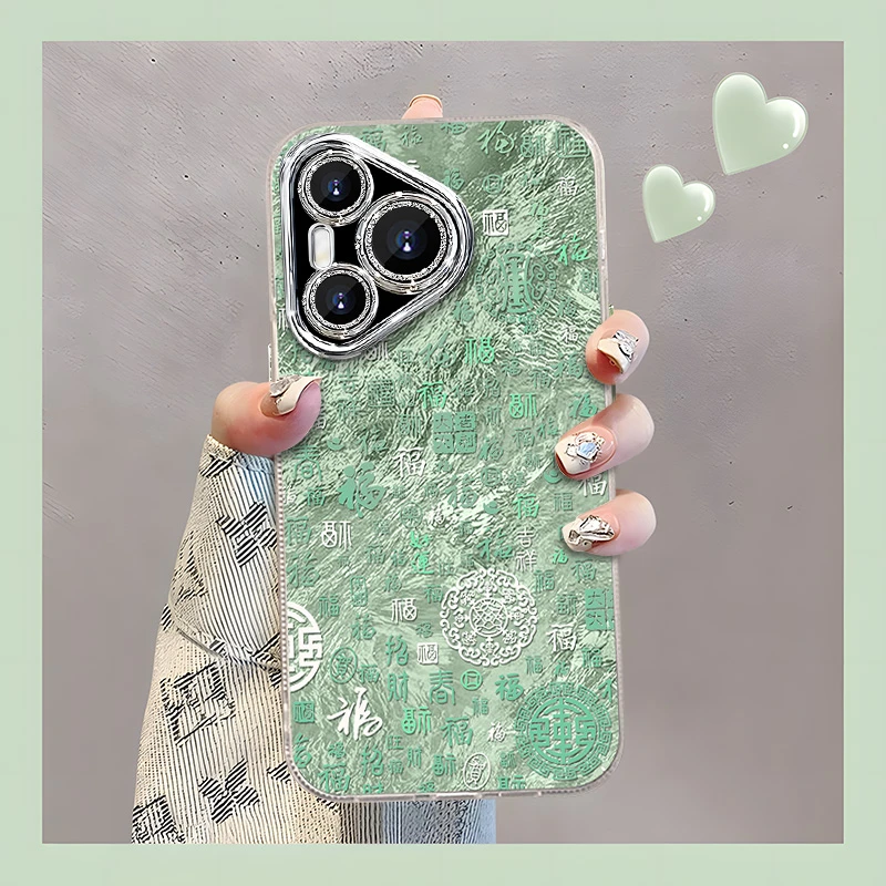 适用于【华为】P70Pro/PURA70Pro/Pro+创意百福图时尚高级手机壳