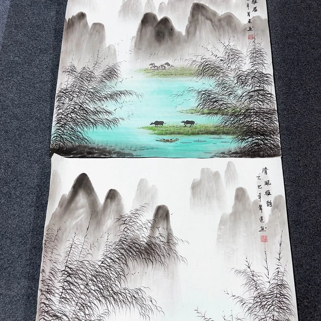 国画M精品国画作品