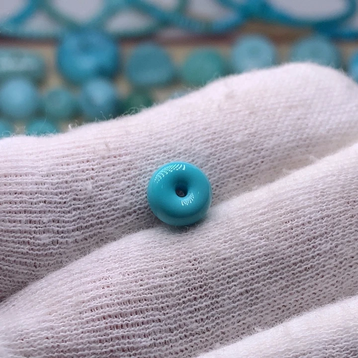 绿松石未镶嵌面包圈