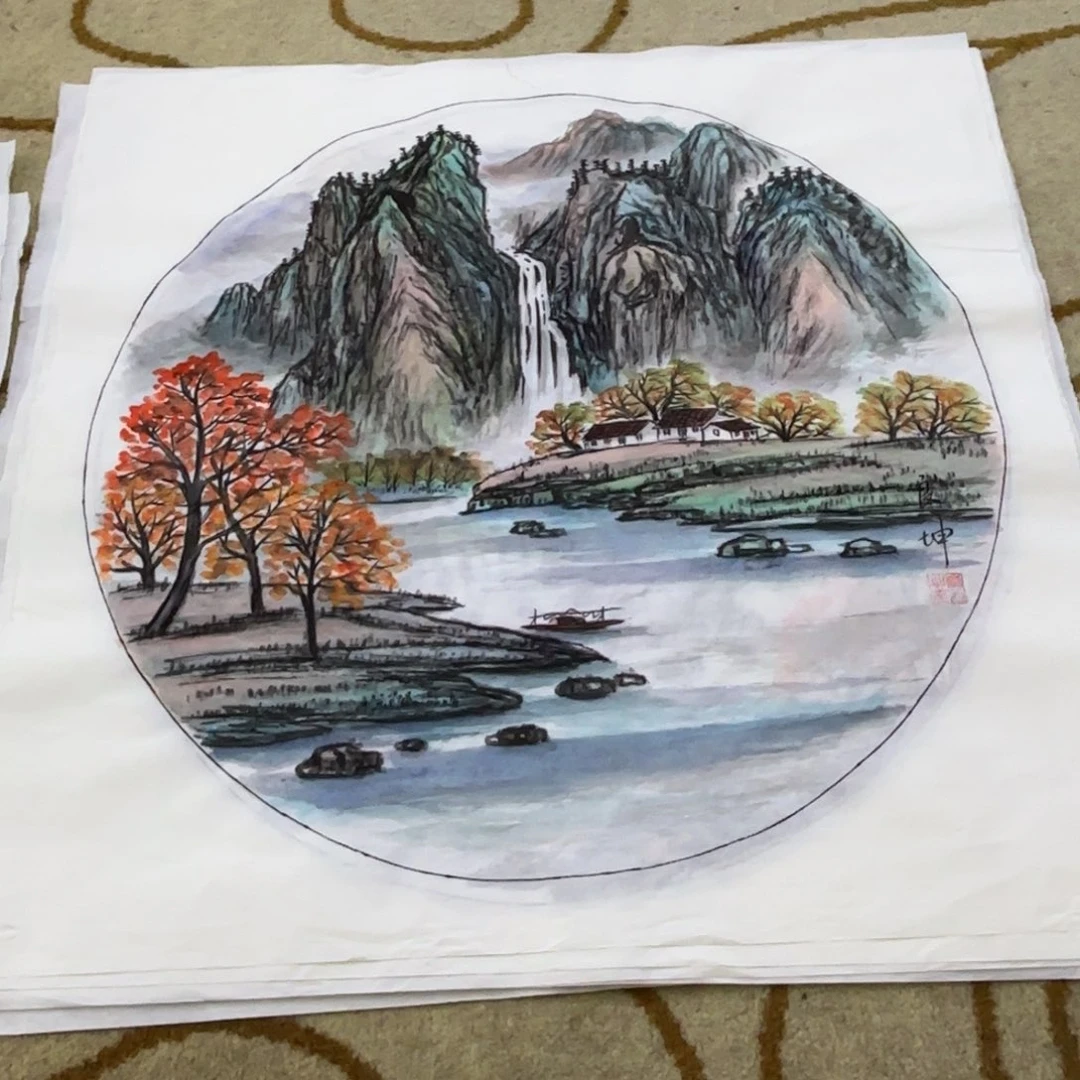 国画国画老师作品刘