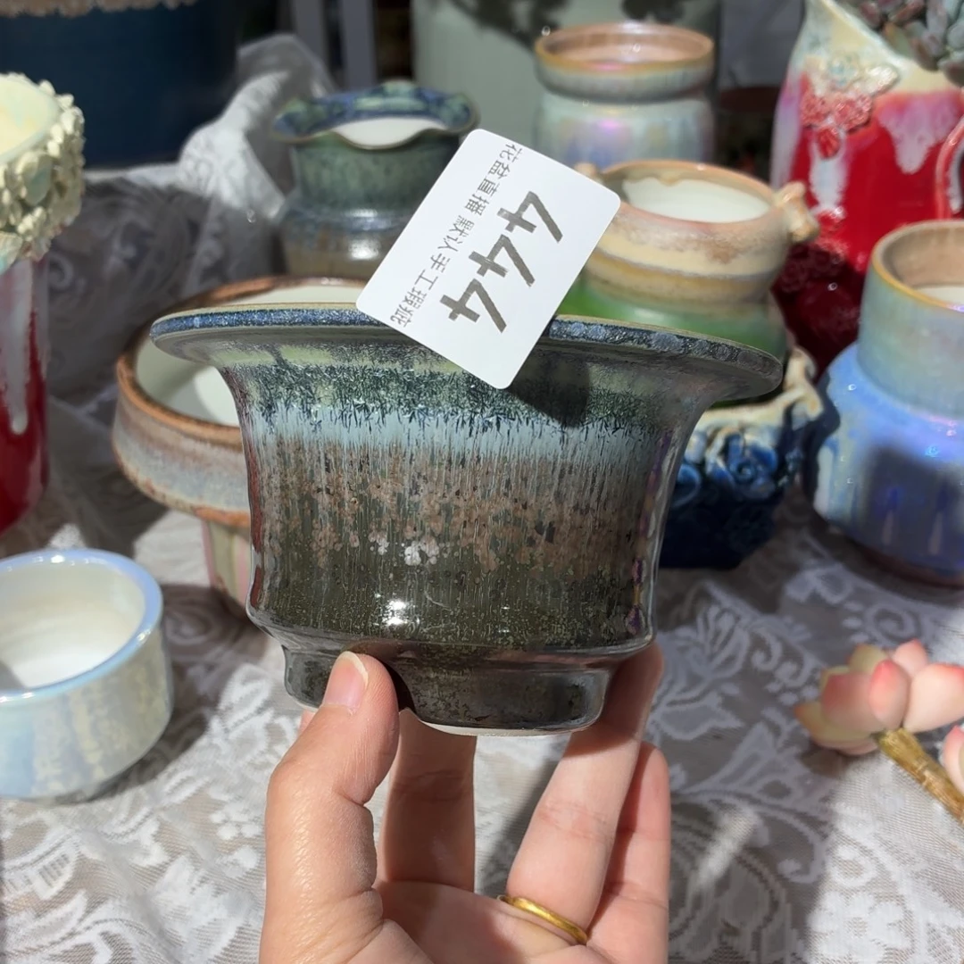 景德镇陶瓷花盆艺术