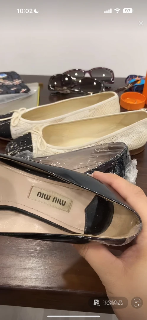 99新 MIU MIU/缪缪 缪缪 35.5 鞋码数