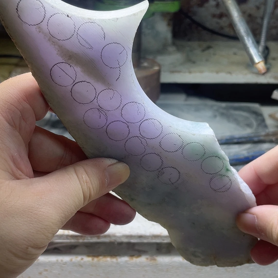 定制翡翠未镶嵌珠子