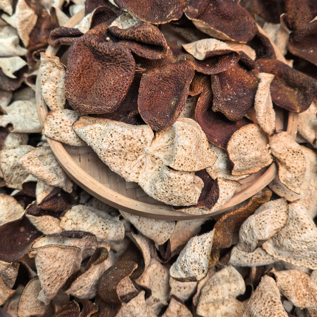 2019年 新会陈皮 东甲产区大红皮  干仓生晒（甘）再加工茶