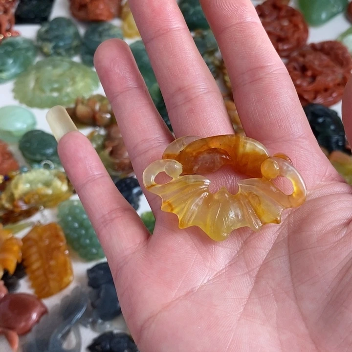 蛇纹石玉颈饰未镶嵌*️***