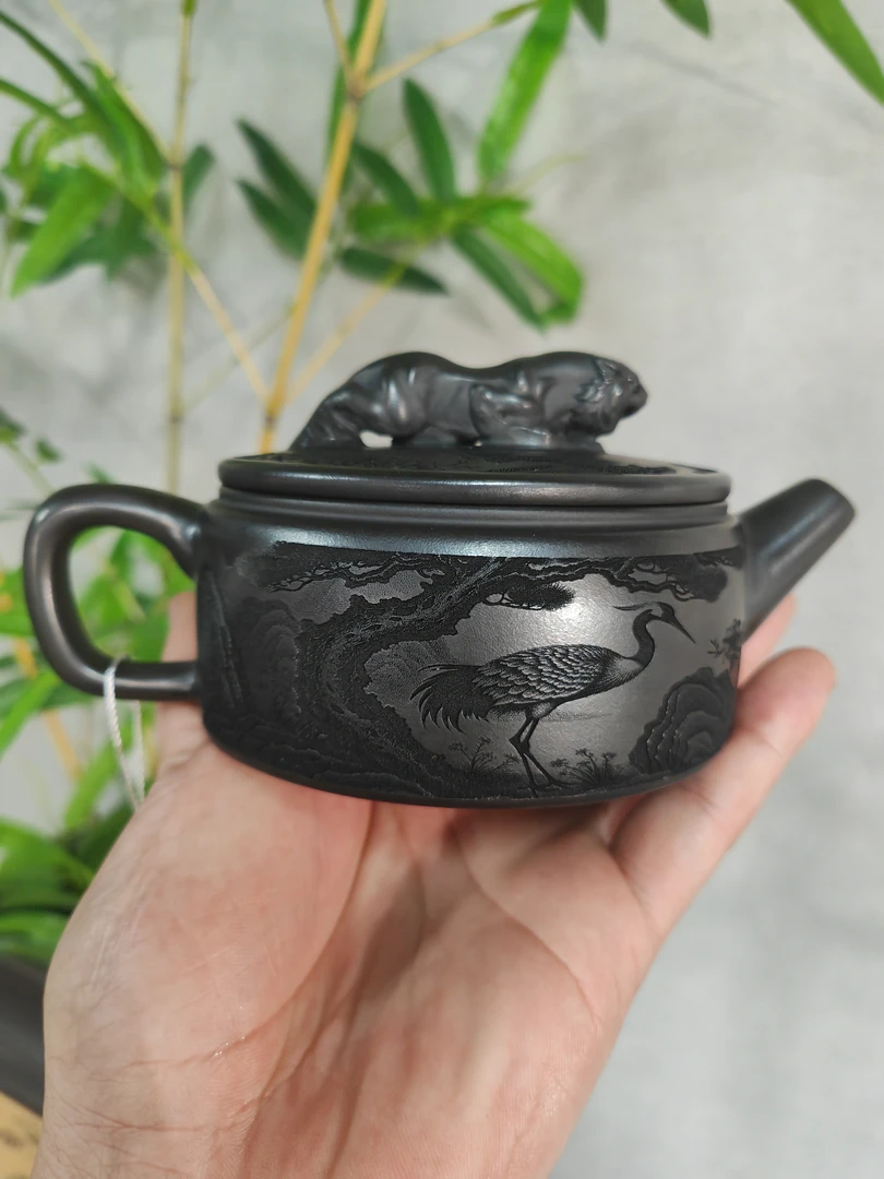 宜兴紫砂原矿老虎龙188