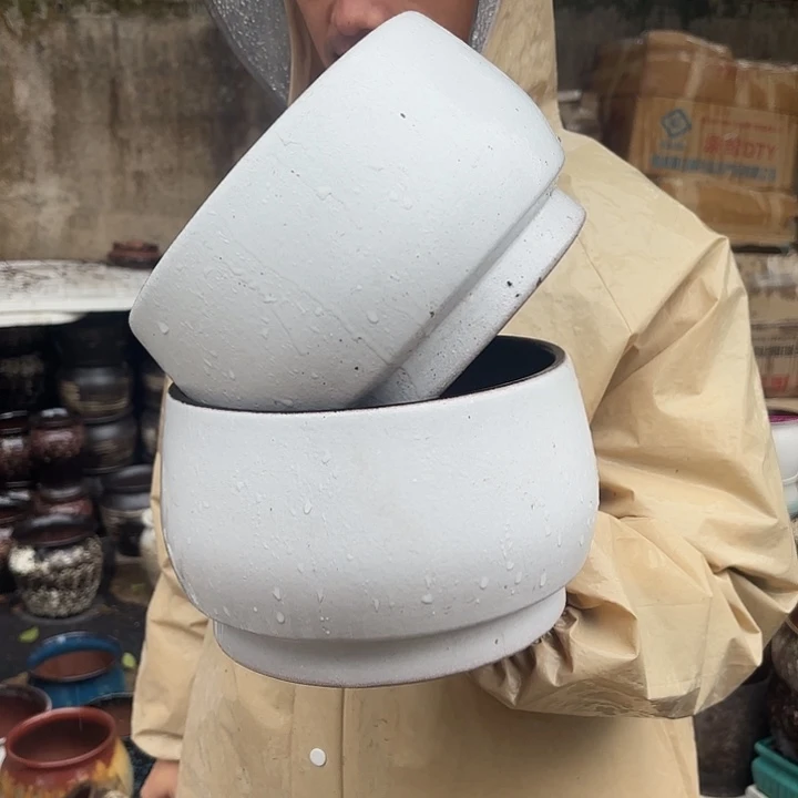 红陶两个口径20*14