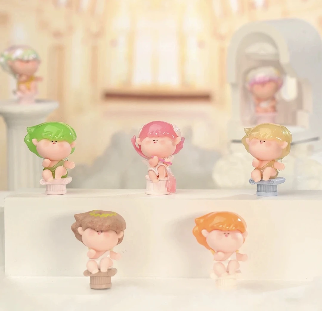 （拆袋）雕塑立柱天使萌粒盲袋