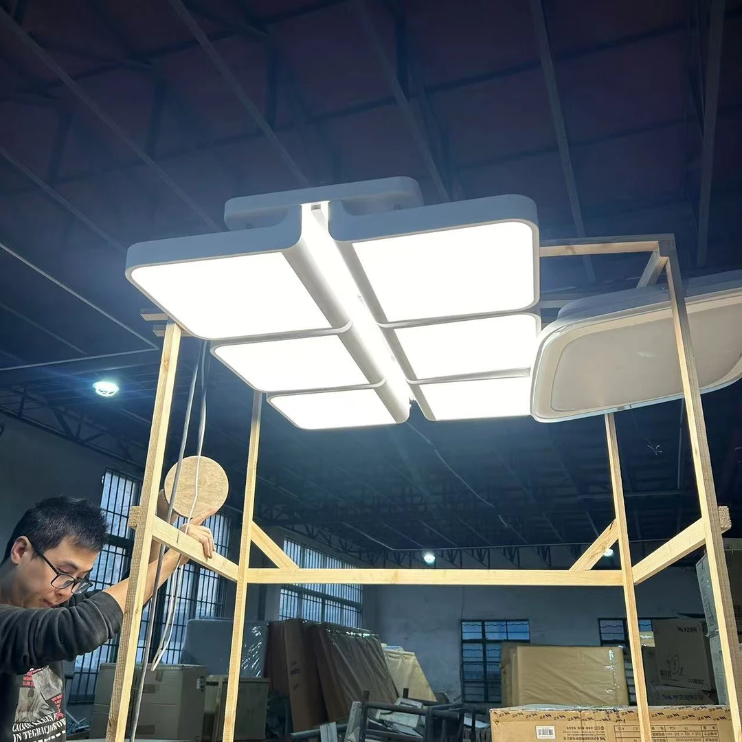 YPS240#书香门第 LED铁艺灯吸顶灯240W【不包安装】库存尾货(铁一)