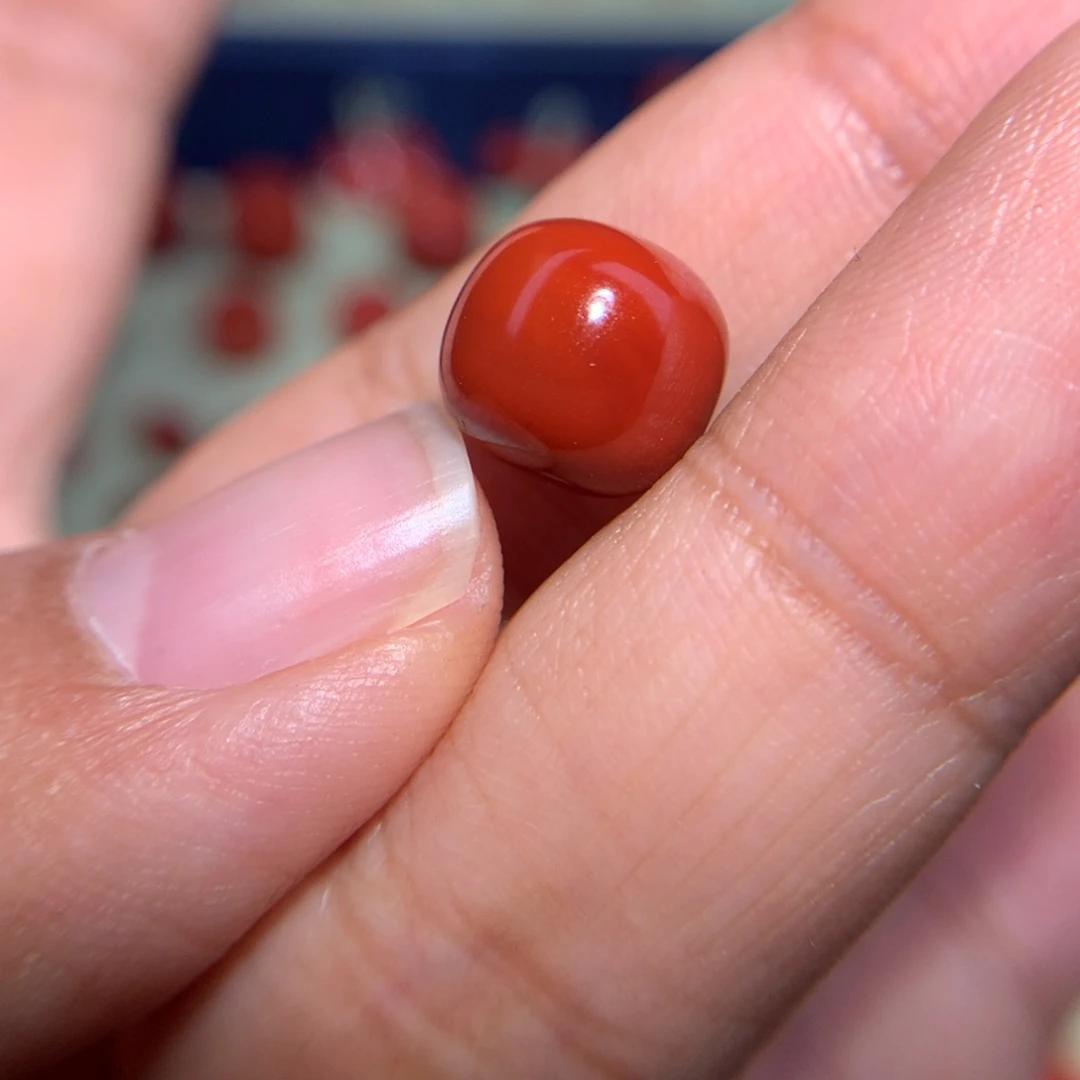 南红玛瑙老型10.5未镶嵌甜****甜微过渡