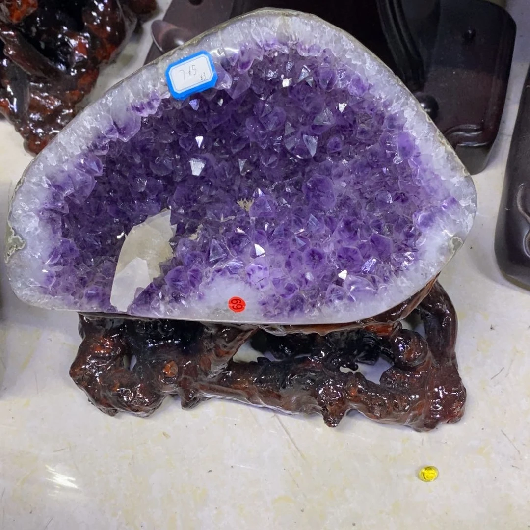 小葛摆件未镶嵌紫晶
