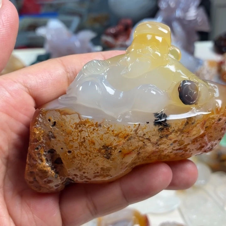 未镶嵌吊坠(不含链)玛瑙/玉髓