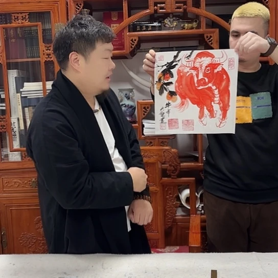 国画我们都是好孩子呀打榜加油