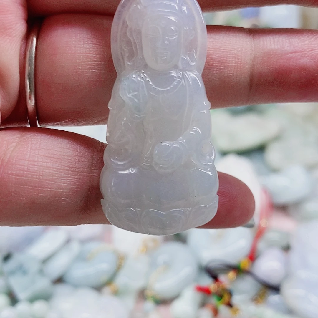 颈饰未镶嵌翡翠天然