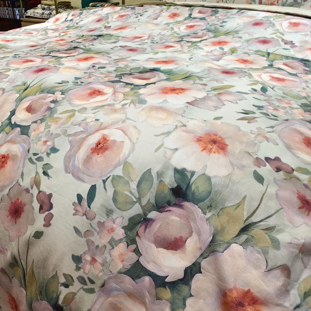 【花戒指】精选全棉数码印花被套-琉璃