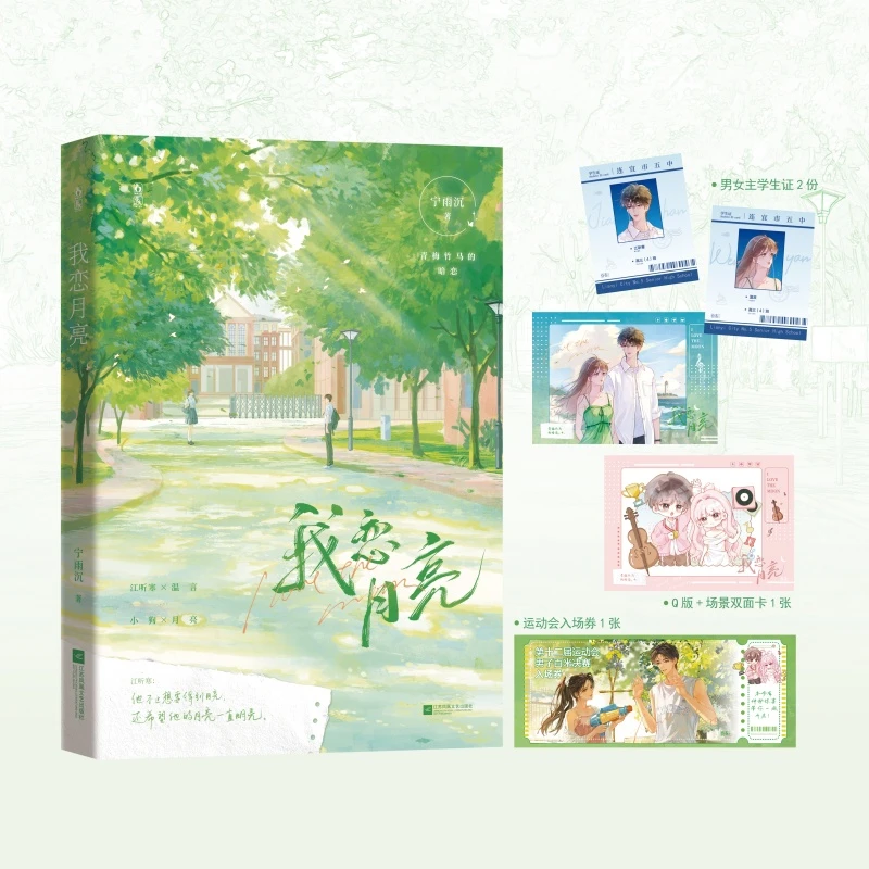 我恋月亮 宁雨沉著 番茄校园文人气作家青春校园暗恋救赎言情小说