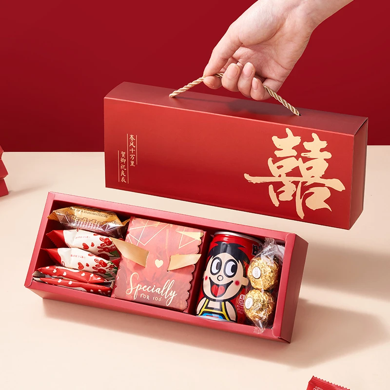 山姆喜糖盒2025新款结婚订婚烫金喜糖盒子婚礼糖盒结婚喜糖礼盒