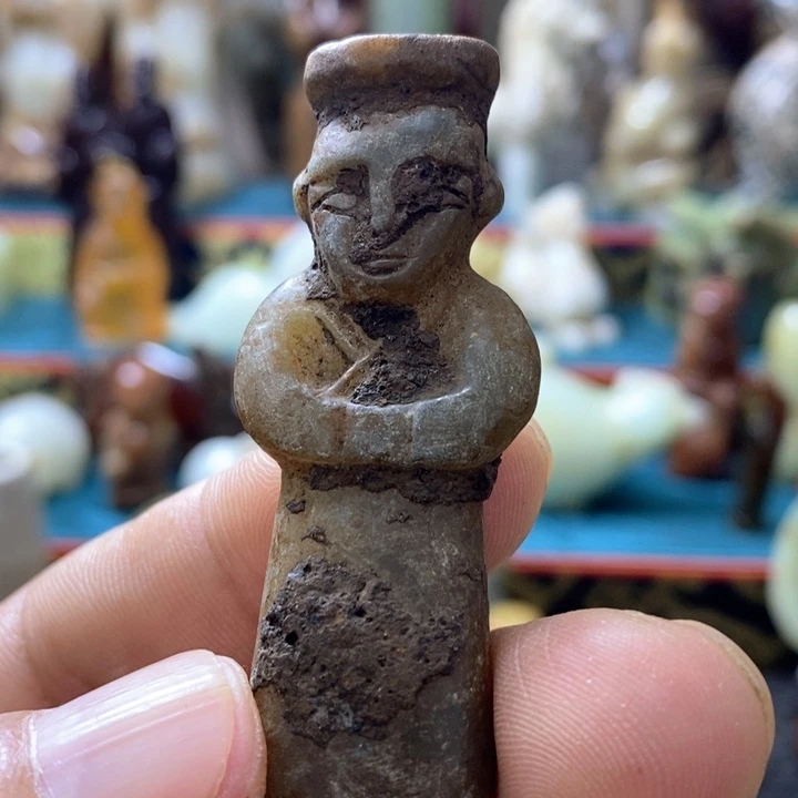 和田玉（糖玉）22K金镶嵌手链