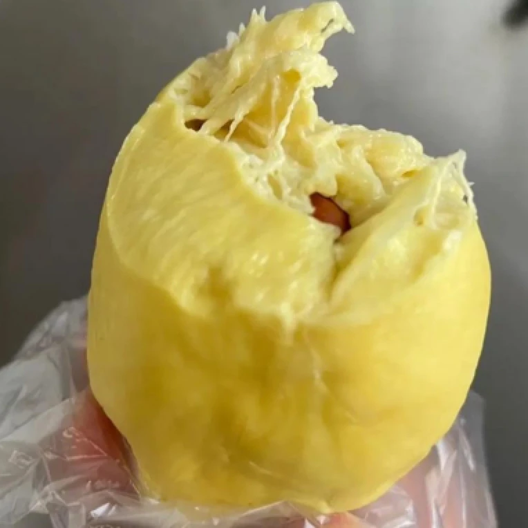 果切果切泰国树熟金枕鲜榴莲肉约1000/份/口感偏软/特价处理/不包售后/介意慎拍