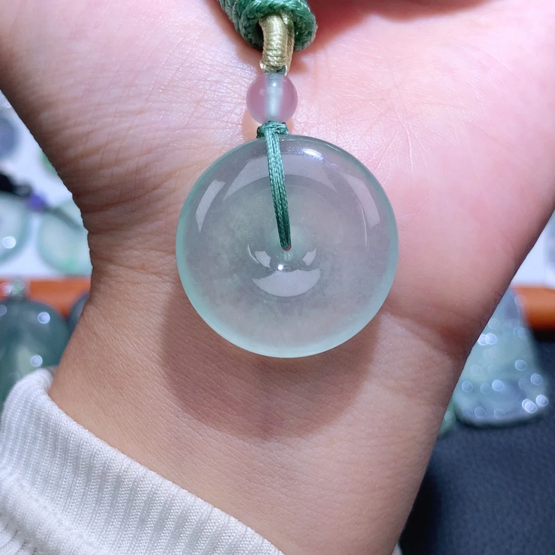 颈饰未镶嵌翡翠扣子