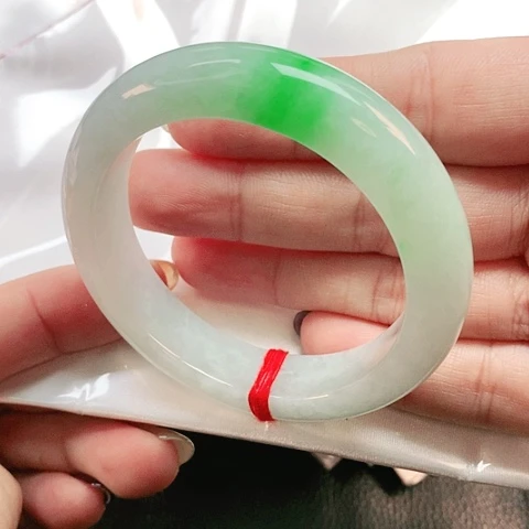 未镶嵌手镯翡翠正圈2913