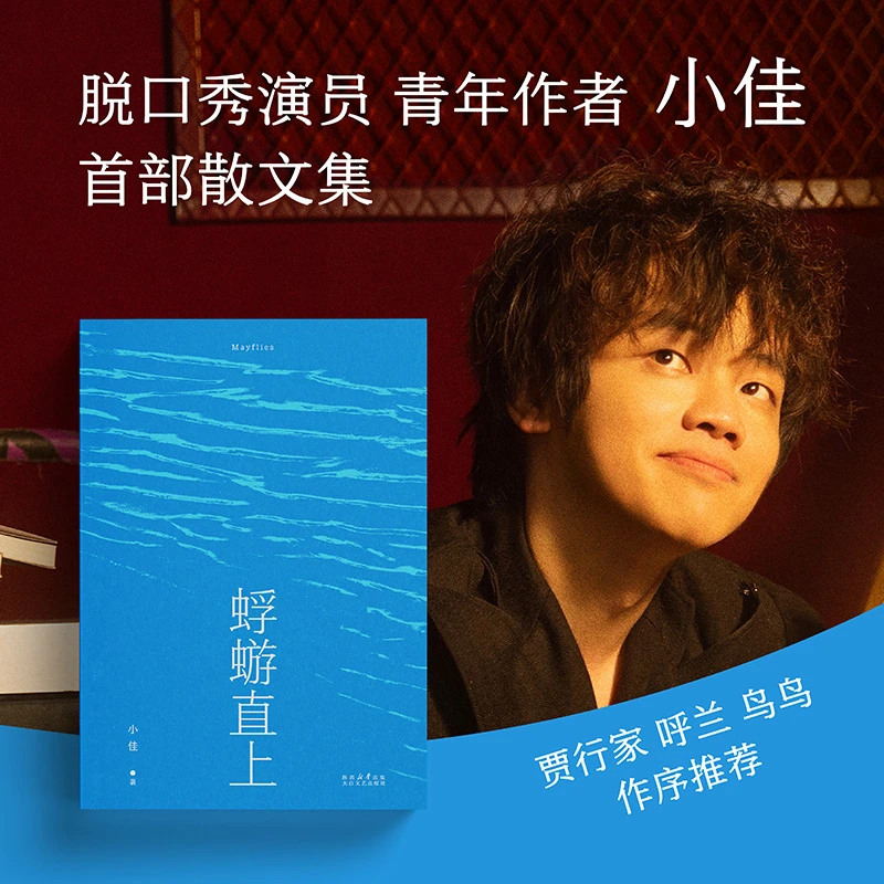 蜉蝣直上 脱口秀演员小佳散文集生如蜉蝣默默用力等待跃出水面