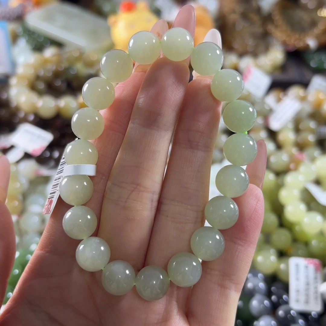 和田玉未镶嵌手链4