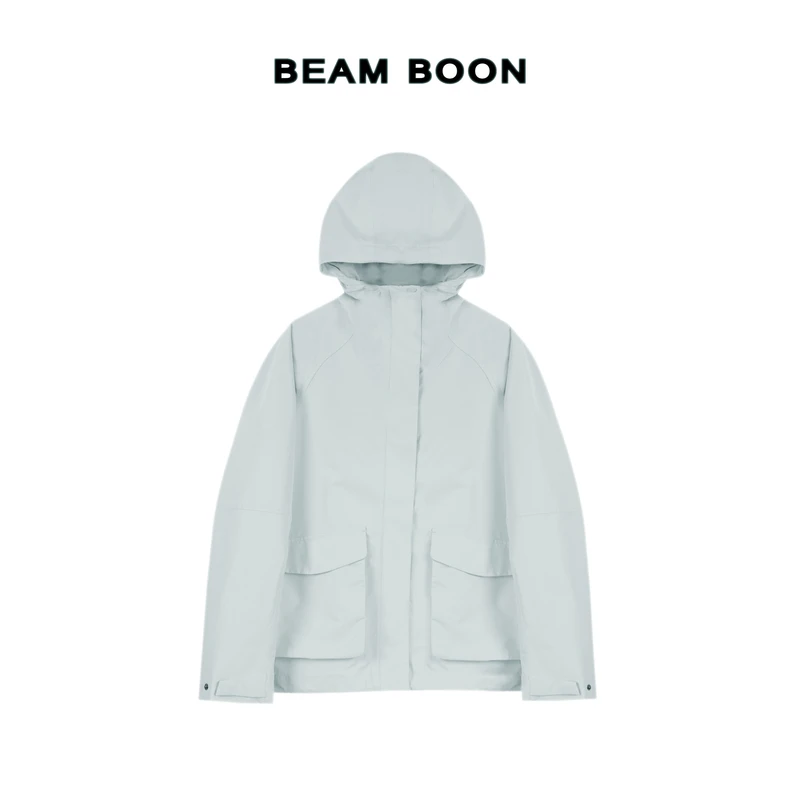 Beam Boon |The*Izza进口面料防风防水透气户外夹克情侣冲锋衣