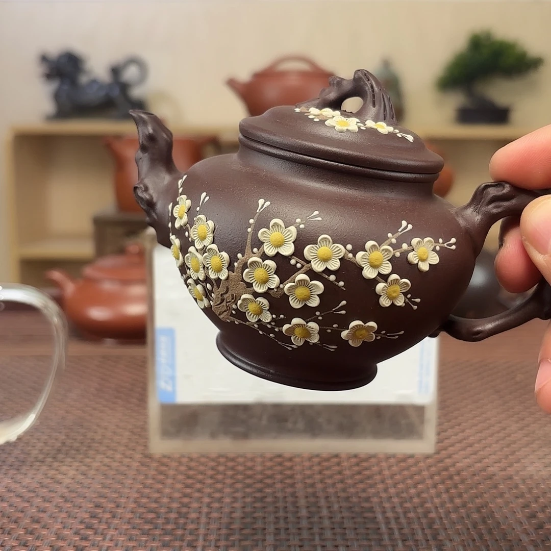 圣***龙茶壶紫砂微瑕处理