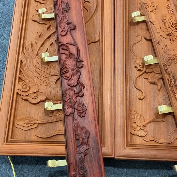 *****非洲紫檀（红花梨）荷花勾