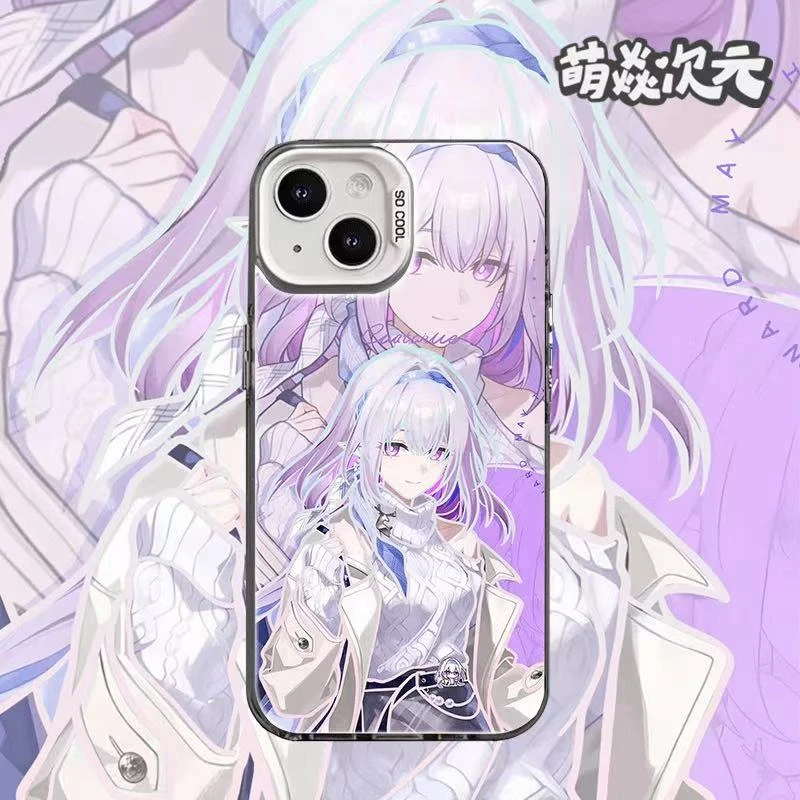 崩铁瑕蝶适用于苹果iqoo华为oppo小米15vivo一加彩银手机防摔壳